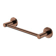 Kaya Single Towel Rail, 300mm, Brushed Copper fienza