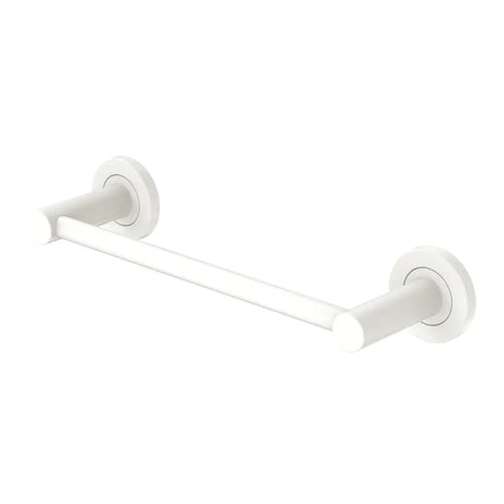 Kaya Single Towel Rail, 300mm, Matte White fienza