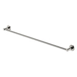 Kaya Single Towel Rail, 900mm, Brushed Nickel fienza