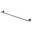 Kaya Single Towel Rail, 900mm, Brushed Copper fienza