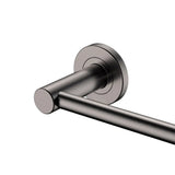 Kaya Single Towel Rail, 900mm, Gun Metal fienza