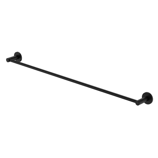 Kaya Single Towel Rail, 900mm, Matte Black fienza