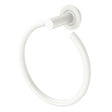 Kaya Hand Towel Ring, Matte White fienza