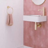 Kaya Hand Towel Ring, Urban Brass fienza
