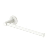 Kaya Hand Towel Rail / Toilet Roll Holder, Matte White fienza
