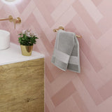 Kaya Hand Towel Rail / Toilet Roll Holder, Urban Brass fienza
