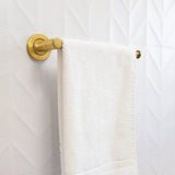 Kaya Hand Towel Rail / Toilet Roll Holder, Urban Brass fienza