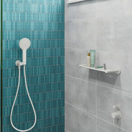 Kaya Shower Shelf, Matte White fienza