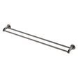 Kaya Double Towel Rail, 900mm, Gun Metal fienza