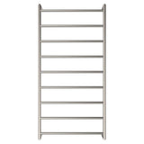Kaya Heated Towel Rail, 600 x 1200mm, Brushed Nickel fienza