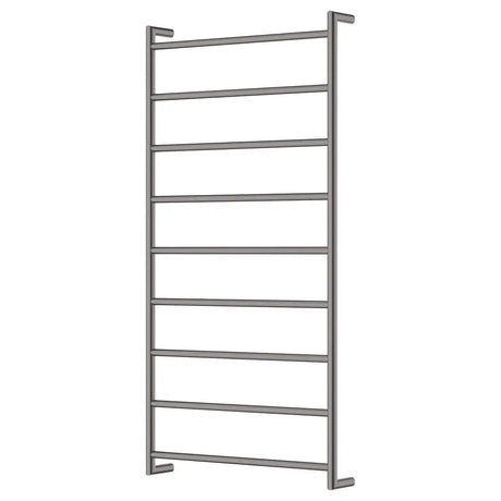 Kaya Heated Towel Rail, 600 x 1200mm, Gun Metal fienza