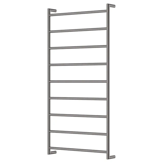 Kaya Heated Towel Rail, 600 x 1200mm, Gun Metal fienza