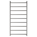 Kaya Heated Towel Rail, 600 x 1200mm, Gun Metal fienza