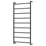 Kaya Heated Towel Rail, 600 x 1200mm, Matte Black fienza