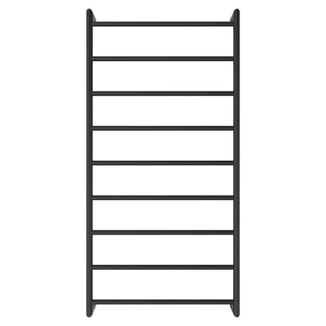 Kaya Heated Towel Rail, 600 x 1200mm, Matte Black fienza