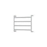 Kaya Heated Towel Rail, 600 x 450mm, Chrome fienza
