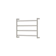 Kaya Heated Towel Rail, 600 x 450mm, Brushed Nickel fienza
