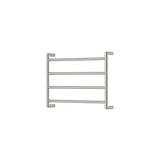 Kaya Heated Towel Rail, 600 x 450mm, Brushed Nickel fienza