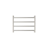 Kaya Heated Towel Rail, 600 x 450mm, Brushed Nickel fienza