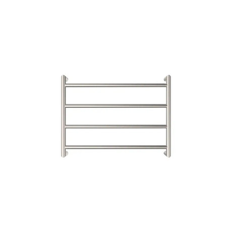Kaya Heated Towel Rail, 600 x 450mm, Brushed Nickel fienza