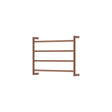 Kaya Heated Towel Rail, 600 x 450mm, Brushed Copper fienza
