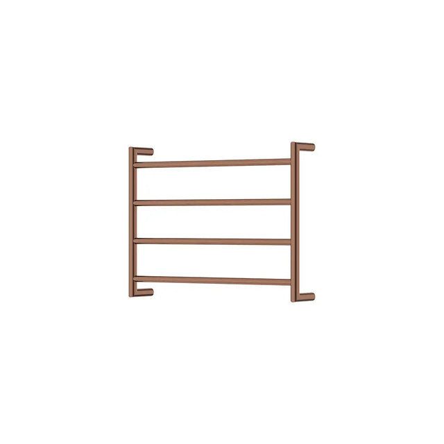 Kaya Heated Towel Rail, 600 x 450mm, Brushed Copper fienza
