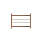 Kaya Heated Towel Rail, 600 x 450mm, Brushed Copper fienza