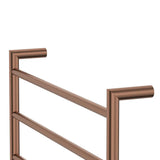Kaya Heated Towel Rail, 600 x 450mm, Brushed Copper fienza