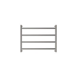 Kaya Heated Towel Rail, 600 x 450mm, Gun Metal fienza
