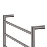 Kaya Heated Towel Rail, 600 x 450mm, Gun Metal fienza