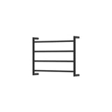Kaya Heated Towel Rail, 600 x 450mm, Matte Black fienza