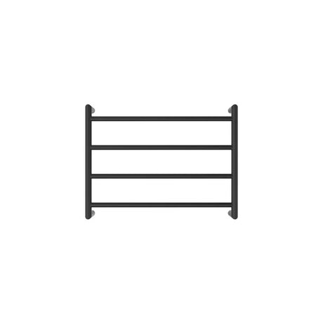 Kaya Heated Towel Rail, 600 x 450mm, Matte Black fienza