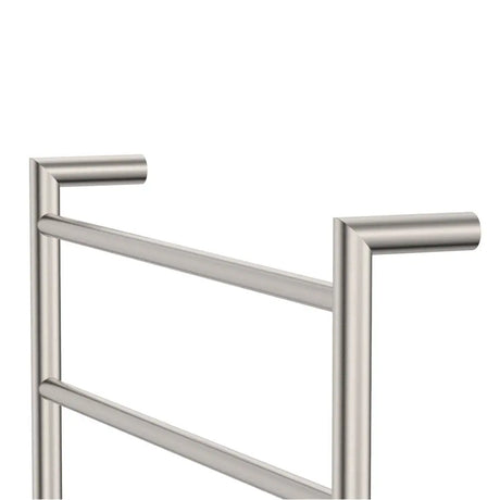 Kaya Heated Towel Rail, 600 x 800mm, Brushed Nickel fienza