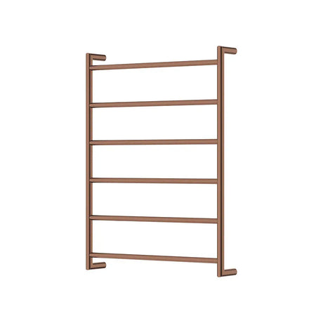 Kaya Heated Towel Rail, 600 x 800mm, Brushed Copper fienza