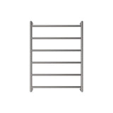 Kaya Heated Towel Rail, 600 x 800mm, Gun Metal fienza