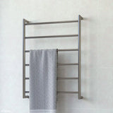 Kaya Heated Towel Rail, 600 x 800mm, Gun Metal fienza