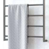 Kaya Heated Towel Rail, 600 x 800mm, Gun Metal fienza