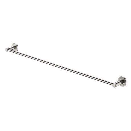 Axle 900mm Single Towel Rail, Brushed Nickel fienza