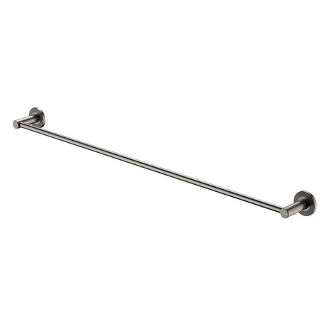 Axle 900mm Single Towel Rail, Gun Metal fienza