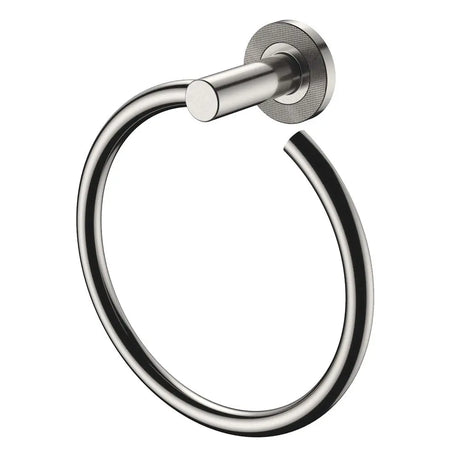 Axle Hand Towel Ring, Brushed Nickel fienza