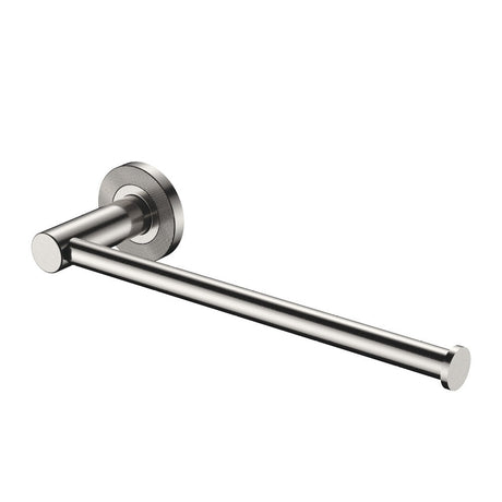 Axle Hand Towel Rail/Roll Holder, Brushed Nickel fienza