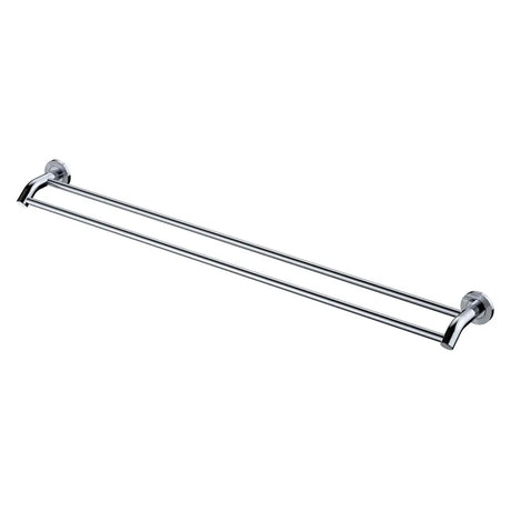 Axle 900mm Double Towel Rail, Chrome fienza
