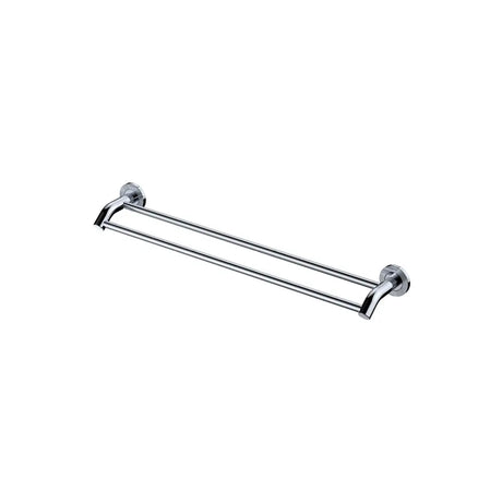 Axle 600mm Double Towel Rail, Chrome fienza