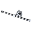 Axle Double Roll Holder, Chrome fienza