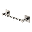 Sansa Single Towel Rail, 300mm, Brushed Nickel fienza