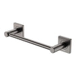 Sansa Single Towel Rail, 300mm, Gun Metal fienza