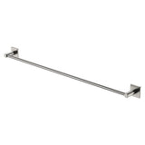 Sansa Single Towel Rail, 900mm, Brushed Nickel fienza