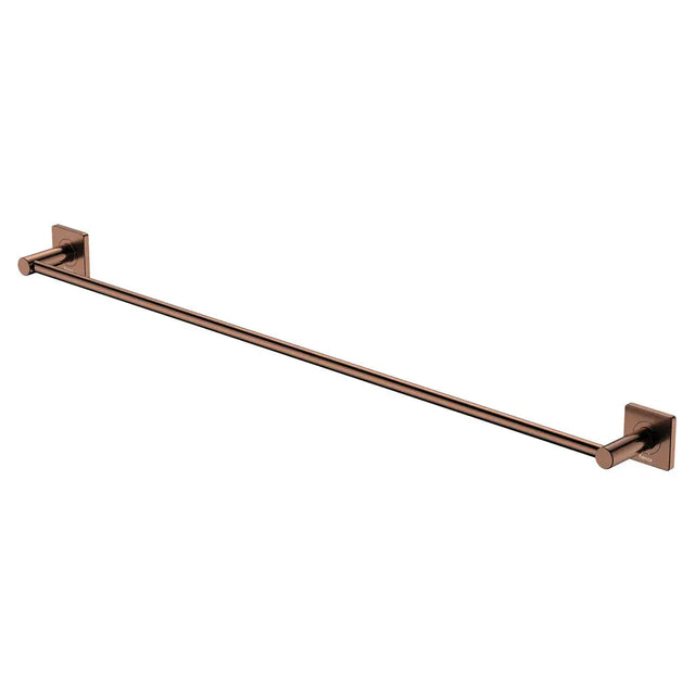 Sansa Single Towel Rail, 900mm, Brushed Copper fienza