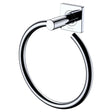 Sansa Hand Towel Ring, Chrome fienza