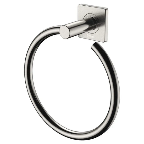 Sansa Hand Towel Ring, Brushed Nickel fienza